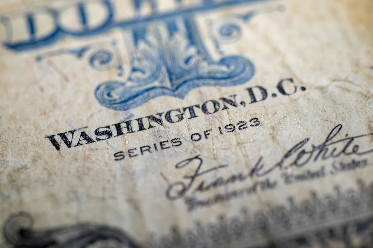 Investors bidding at a US Treasury bond auction