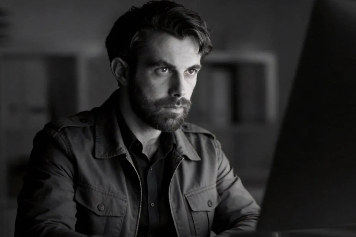 Victor S. reviewing supply chain documentation