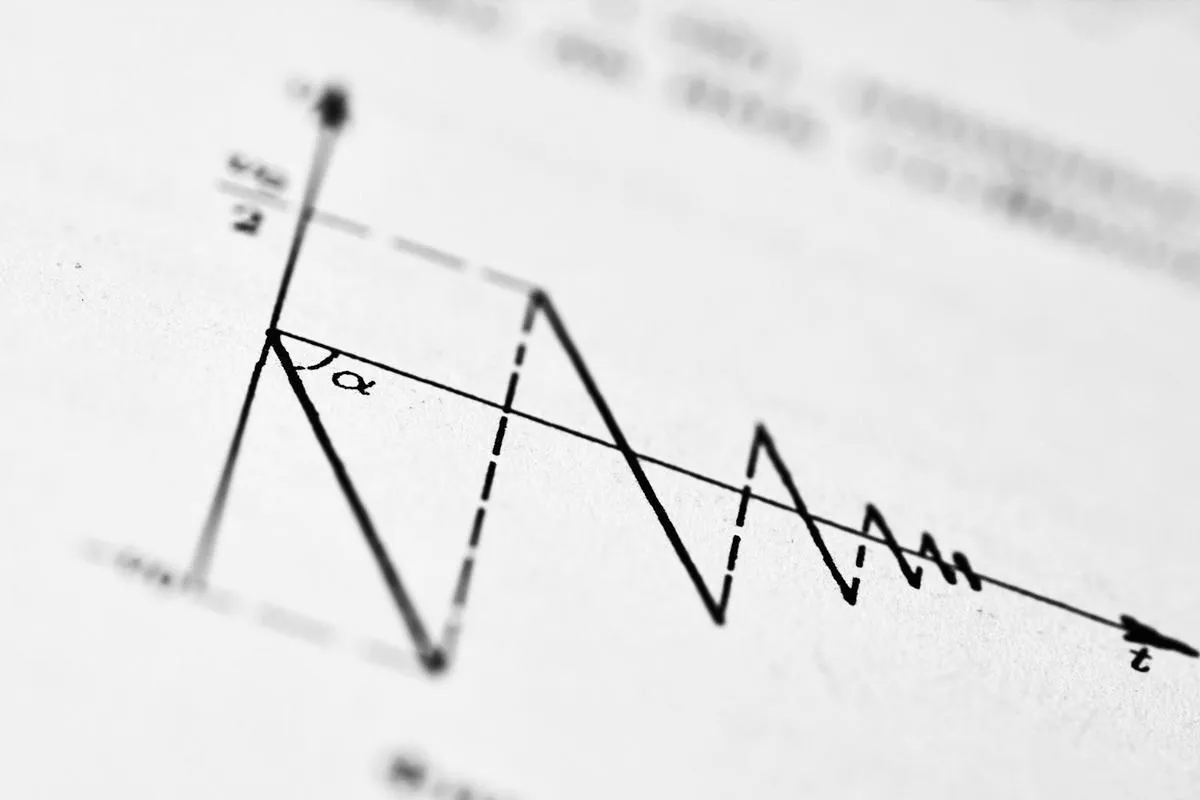 Bond yield chart showing inflation line crossing yield curve