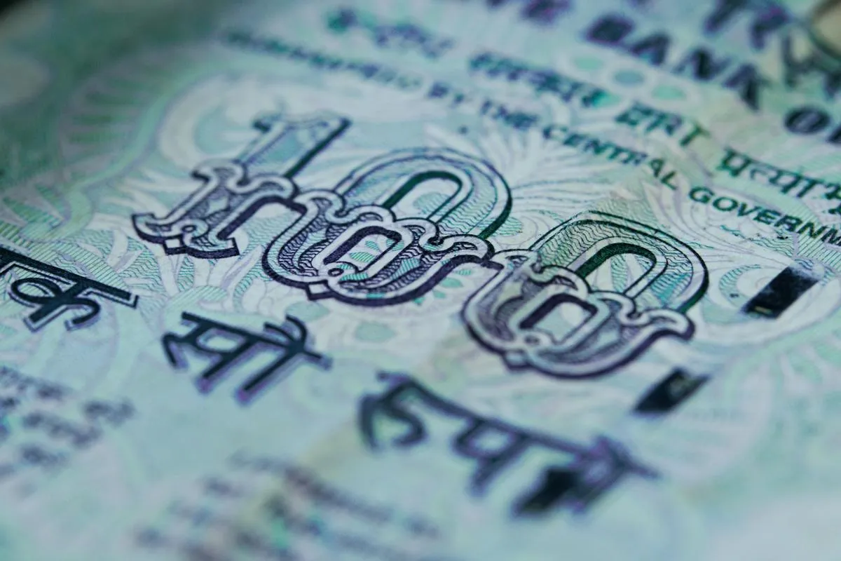 Financial screens displaying bond market data